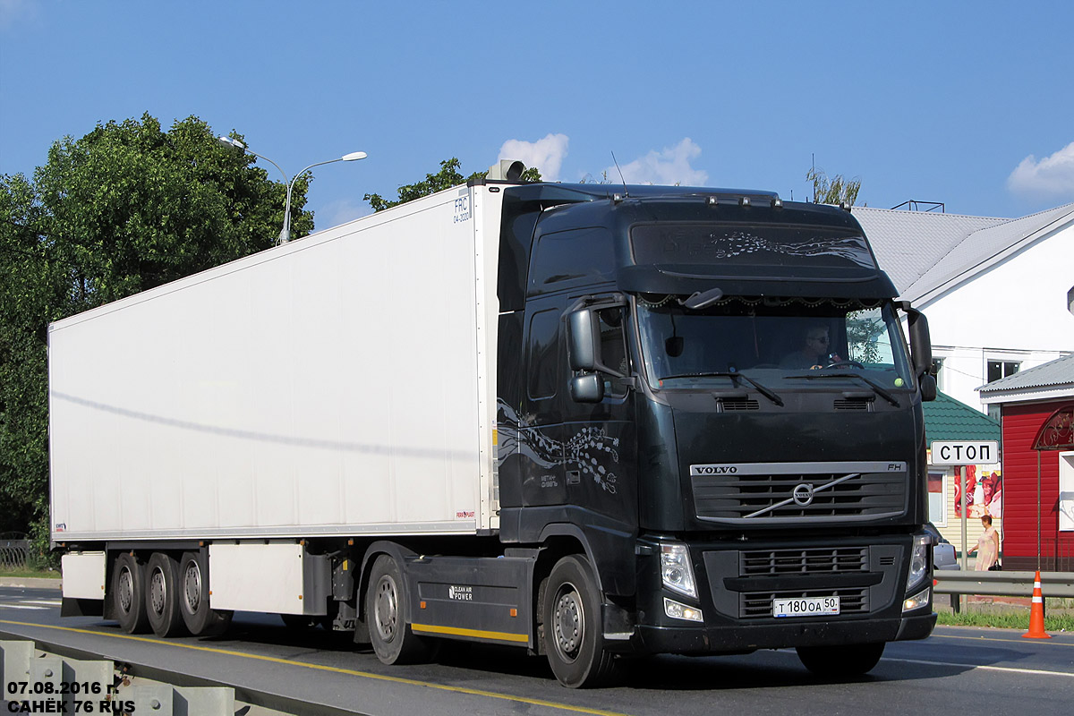 Московская область, № Т 180 ОА 50 — Volvo ('2008) FH-Series