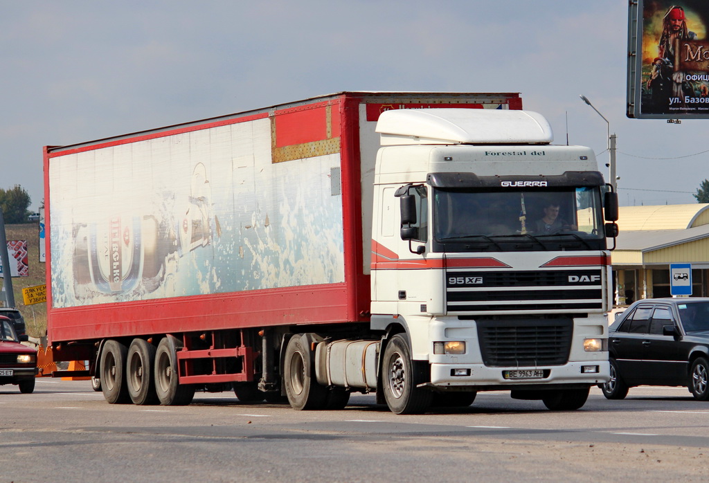 Николаевская область, № ВЕ 9963 АН — DAF 95XF FT