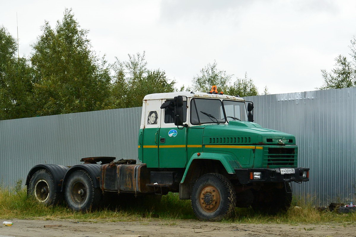 Ханты-Мансийский автоном.округ, № М 406 РО 86 — КрАЗ-6443