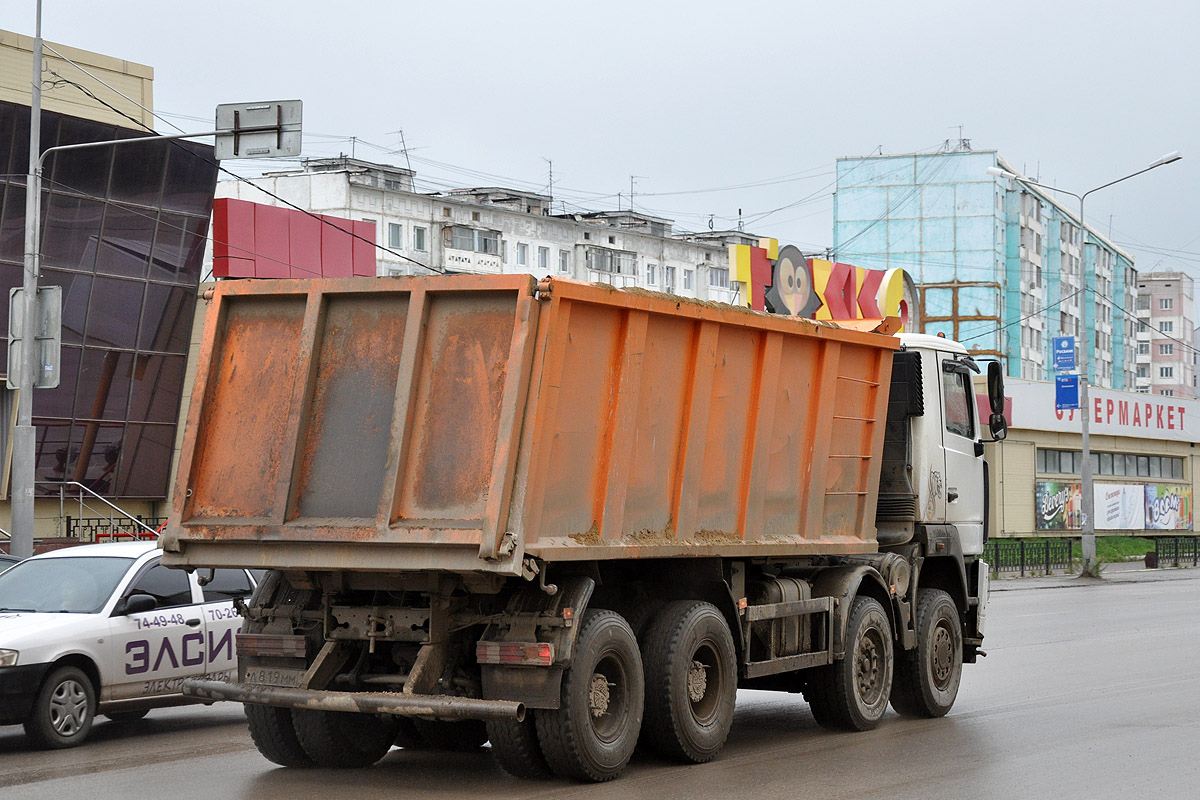 Саха (Якутия), № А 819 ММ 14 — МАЗ-6516A8