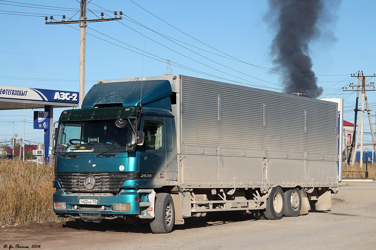 Приморский край, № Т 422 НА 125 — Mercedes-Benz Actros ('1997) 2535