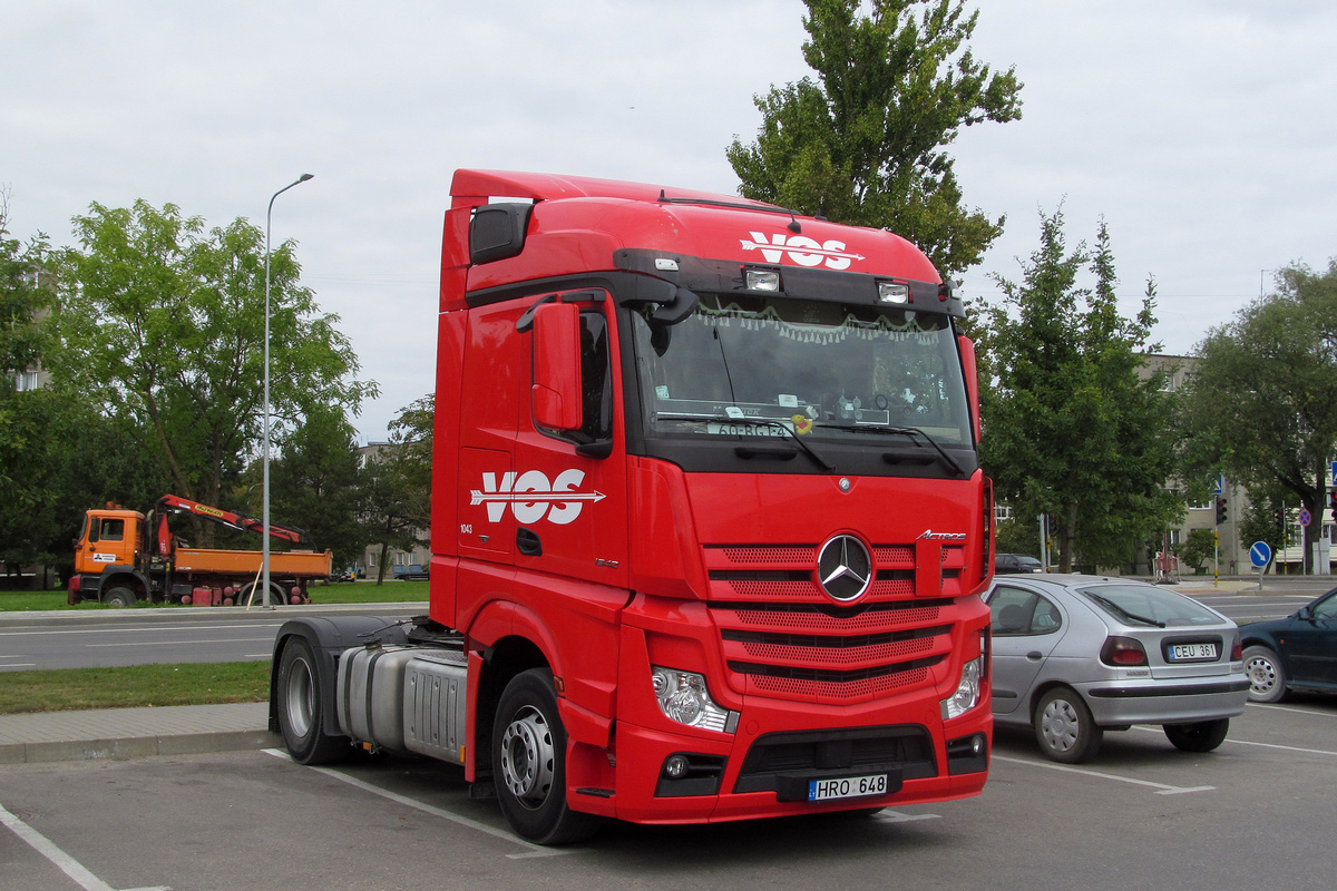 Литва, № HRO 648 — Mercedes-Benz Actros ('2011) 1842