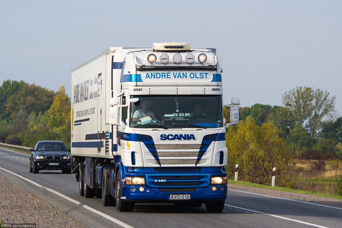 Венгрия, № AVO-010 — Scania ('2009) R420