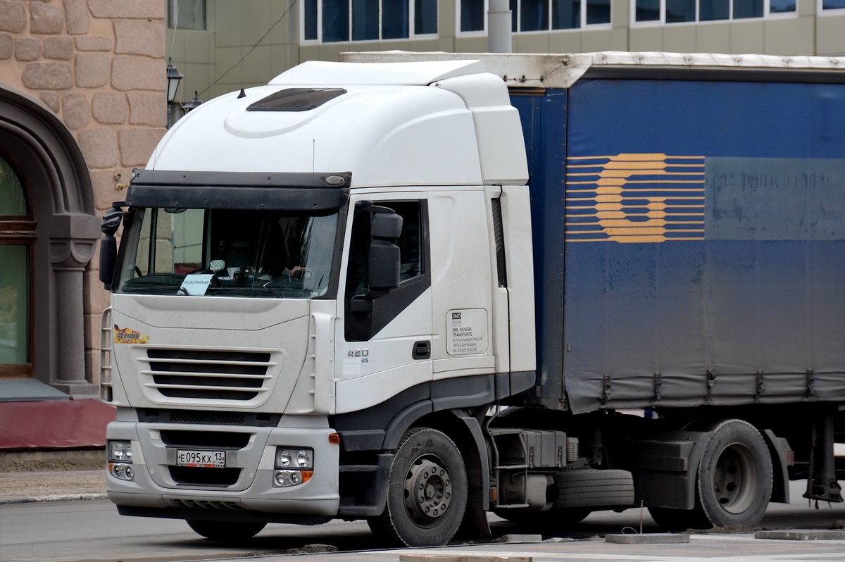 Мордовия, № Е 095 КХ 13 — IVECO Stralis ('2007) 420