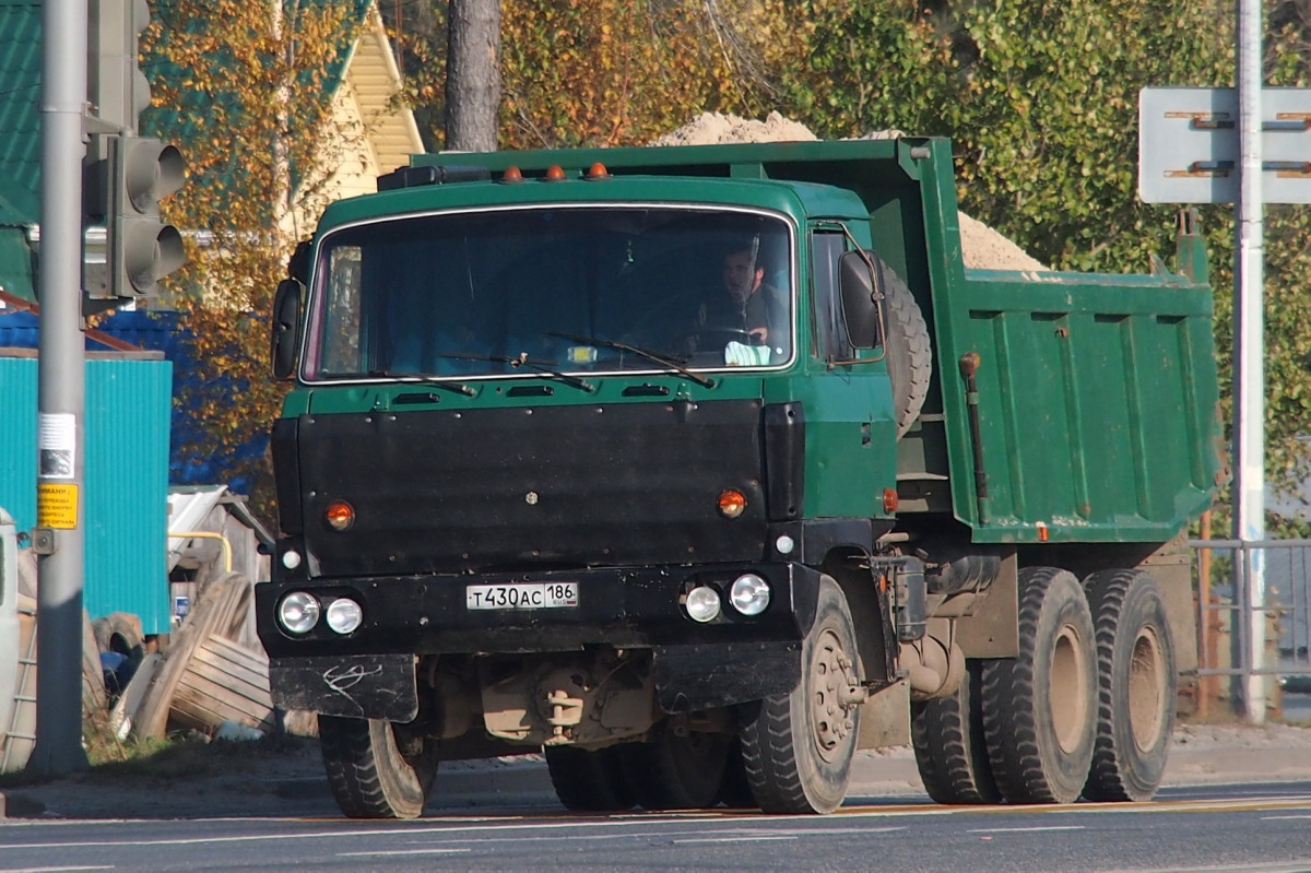 Ханты-Мансийский автоном.округ, № Т 430 АС 186 — Tatra 815 S1 A