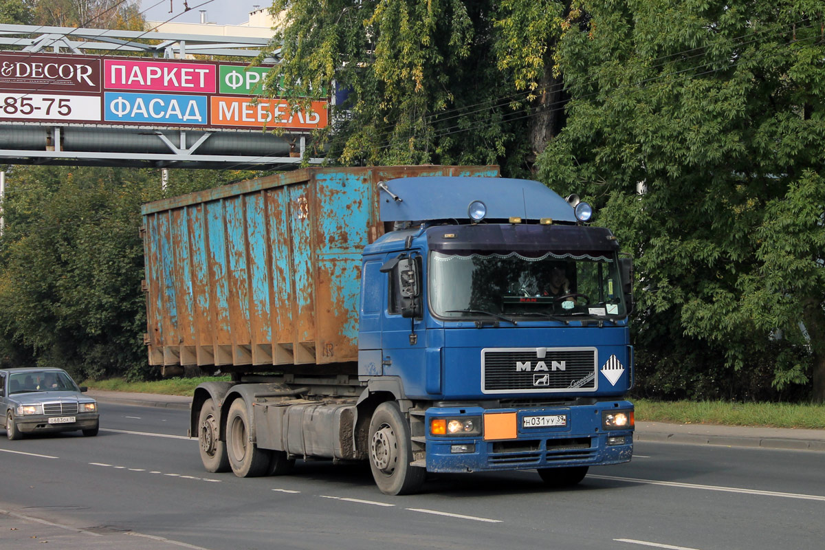 Калининградская область, № Н 031 УУ 39 — MAN F2000 (общая модель)