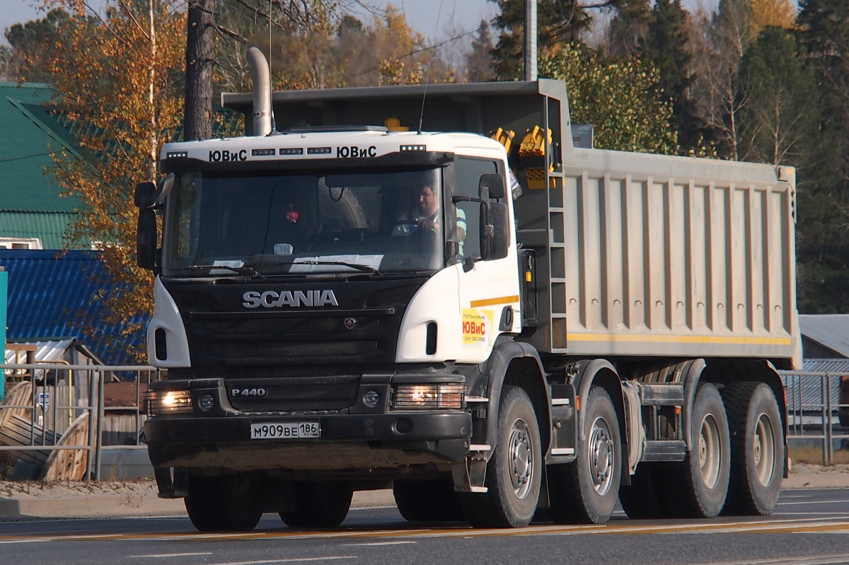 Ханты-Мансийский автоном.округ, № М 909 ВЕ 186 — Scania ('2011) P440