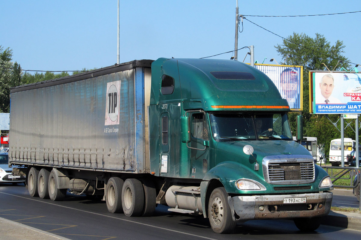 Пермский край, № Т 193 НС 59 — Freightliner Columbia