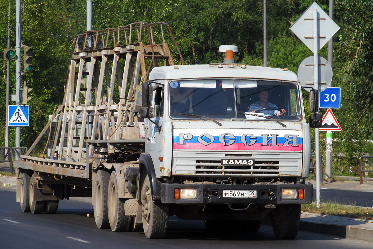 Пермский край, № М 569 НС 59 — КамАЗ-54115-13 [54115N]