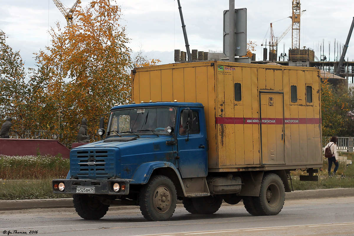 Саха (Якутия), № Н 525 ВМ 14 — ЗИЛ-433362