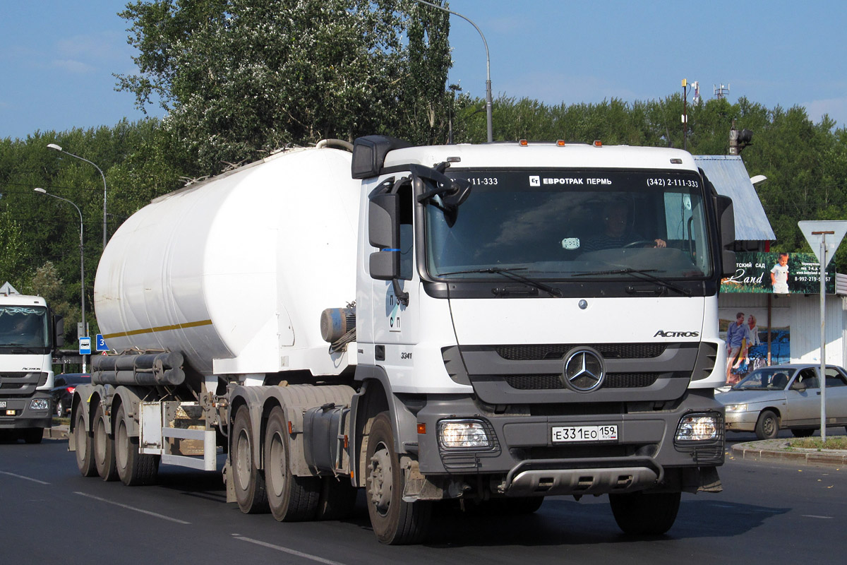 Пермский край, № Е 331 ЕО 159 — Mercedes-Benz Actros '09 3341 [Z9M]