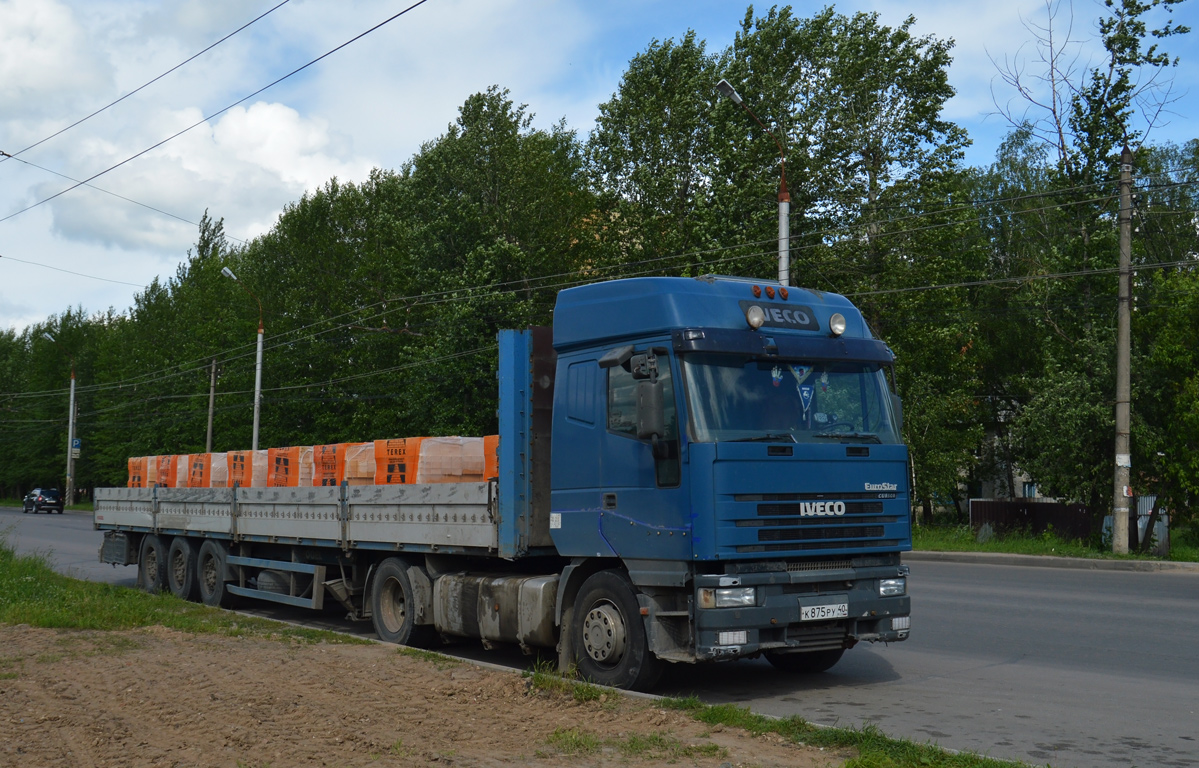 Калужская область, № К 875 РУ 40 — IVECO EuroStar