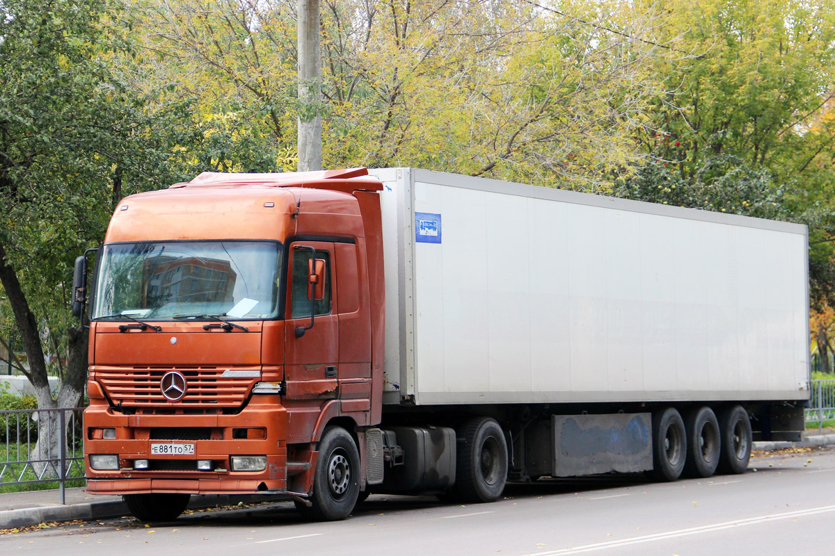 Орловская область, № Е 881 ТО 57 — Mercedes-Benz Actros ('1997)