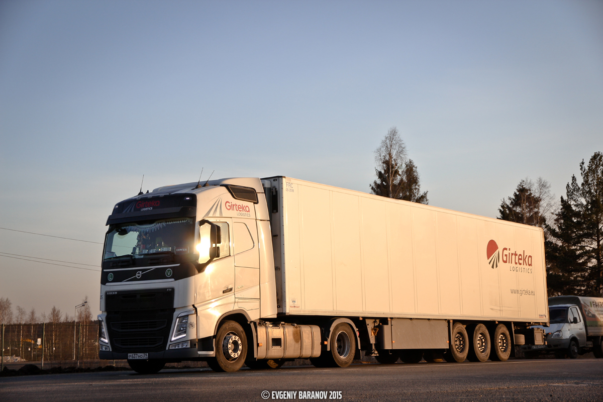 Калининградская область, № Р 637 НО 39 — Volvo ('2012) FH.460