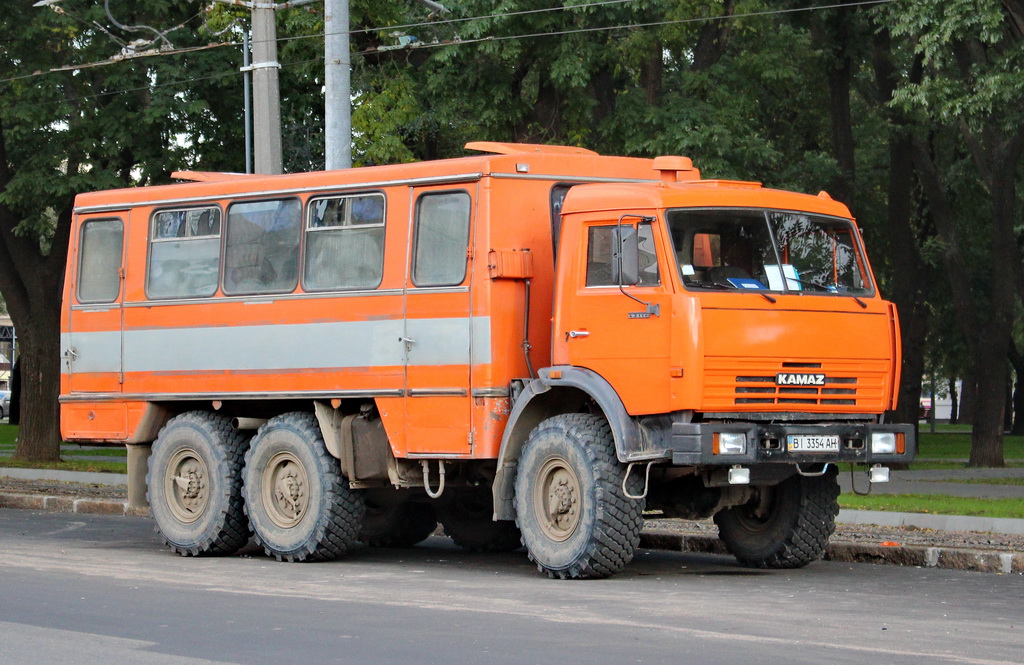 Полтавская область, № ВІ 3354 АН — КамАЗ-43114-02 [43114C]