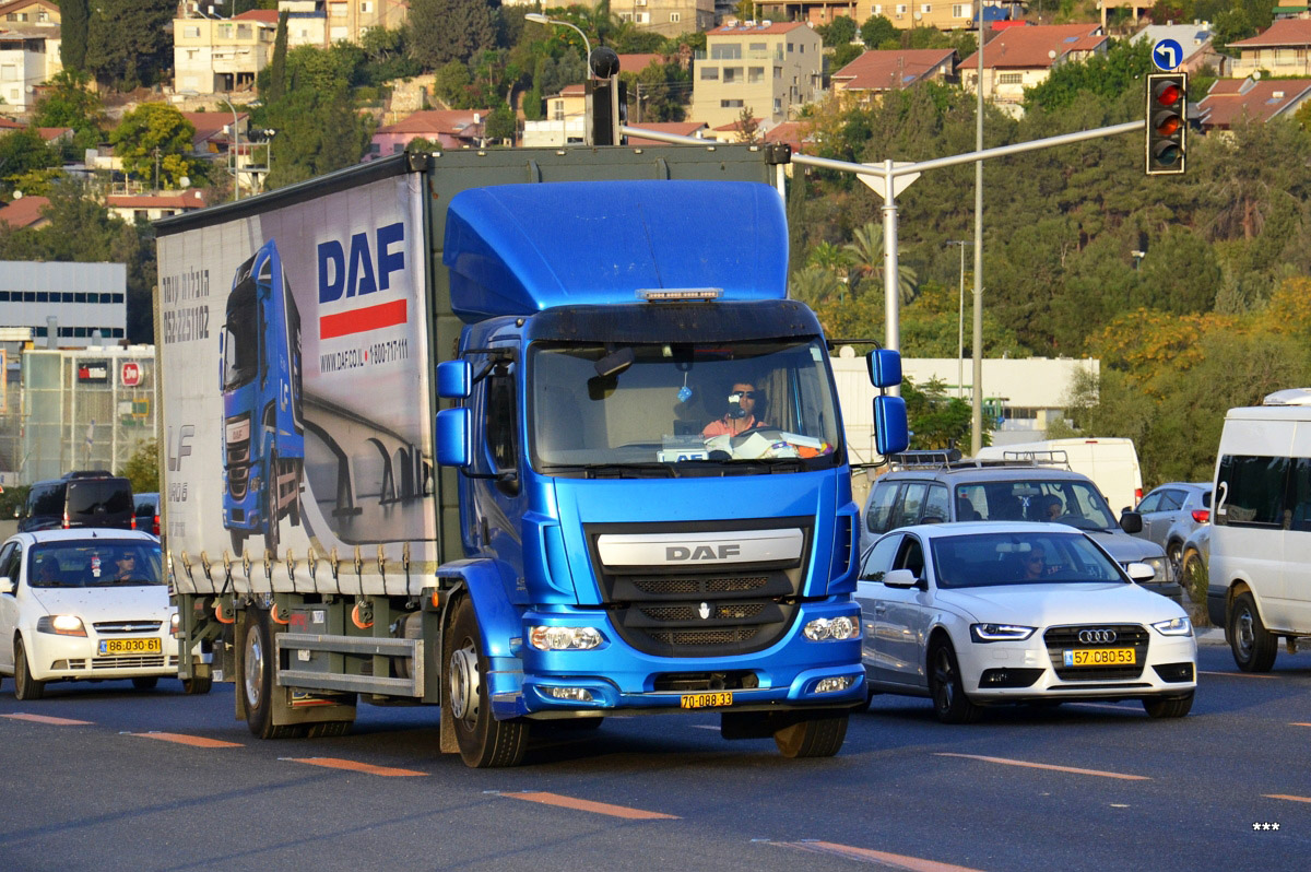 Израиль, № 70-088-33 — DAF LF Euro6 FA