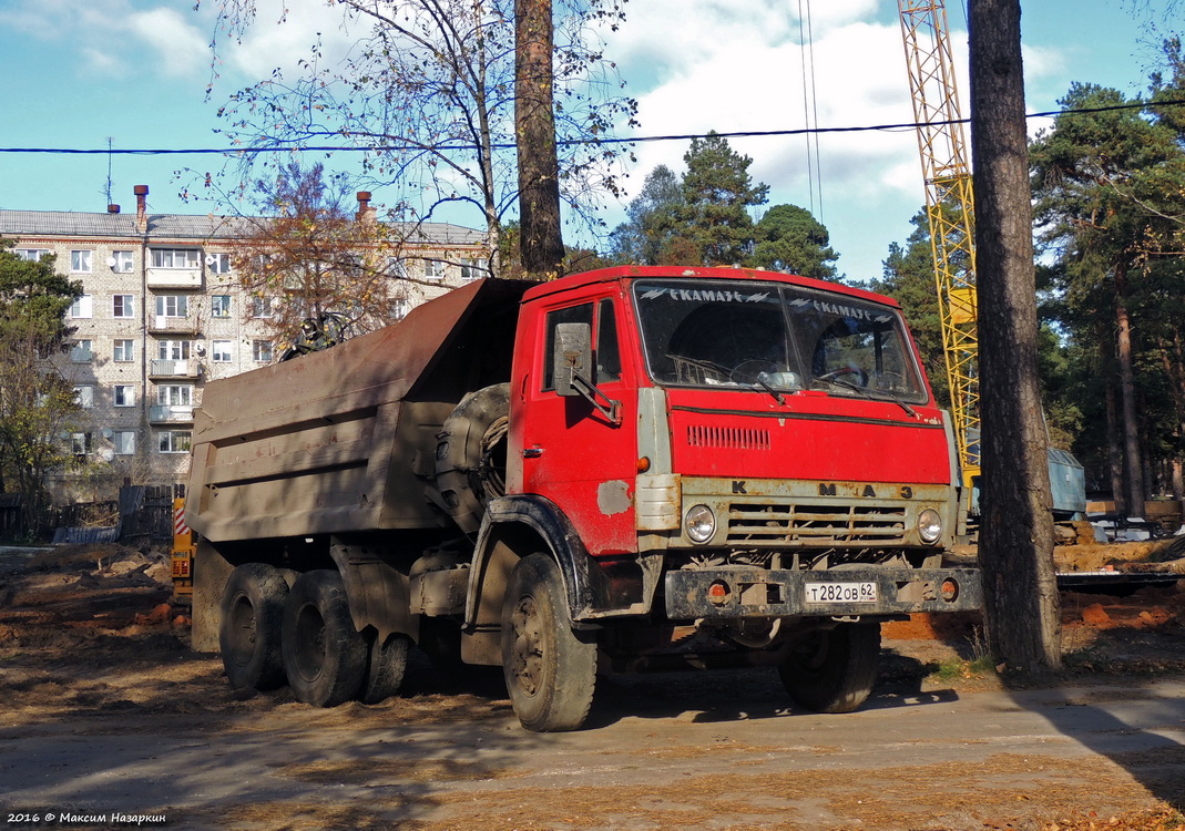 Рязанская область, № Т 282 ОВ 62 — КамАЗ-55111 (общая модель)