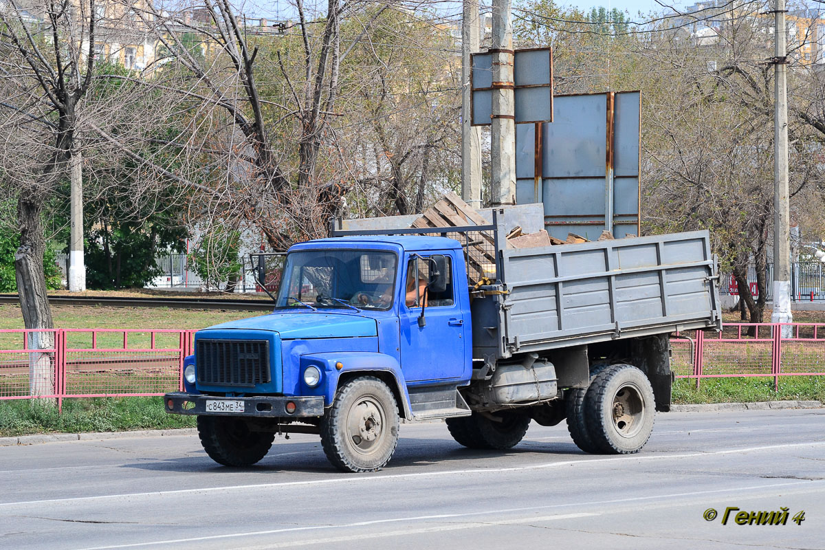 Волгоградская область, № С 843 МЕ 34 — ГАЗ-33073