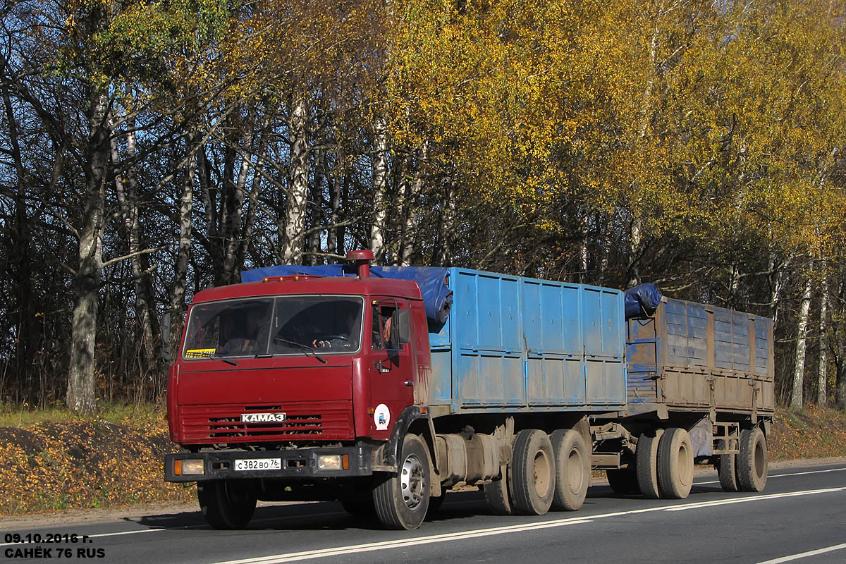 Ярославская область, № С 382 ВО 76 — КамАЗ-53215 [532150]