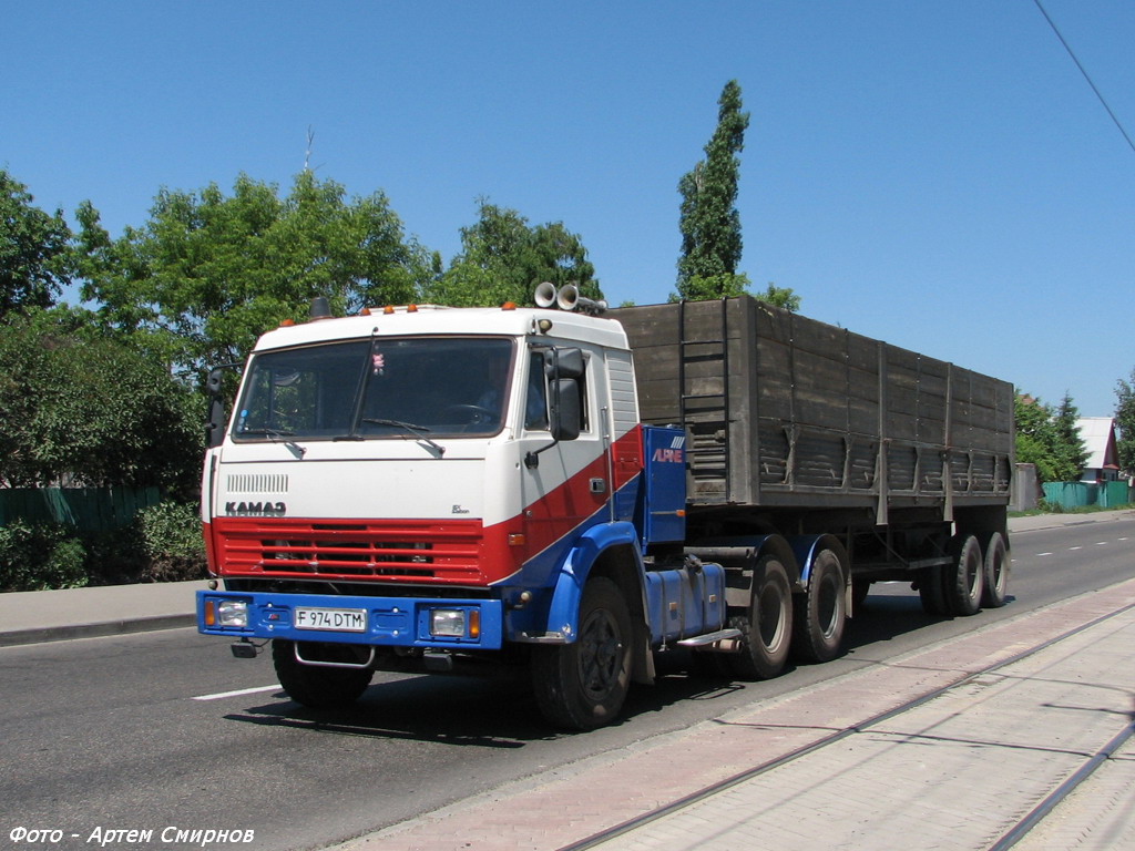 Восточно-Казахстанская область, № F 974 DTM — КамАЗ-5410