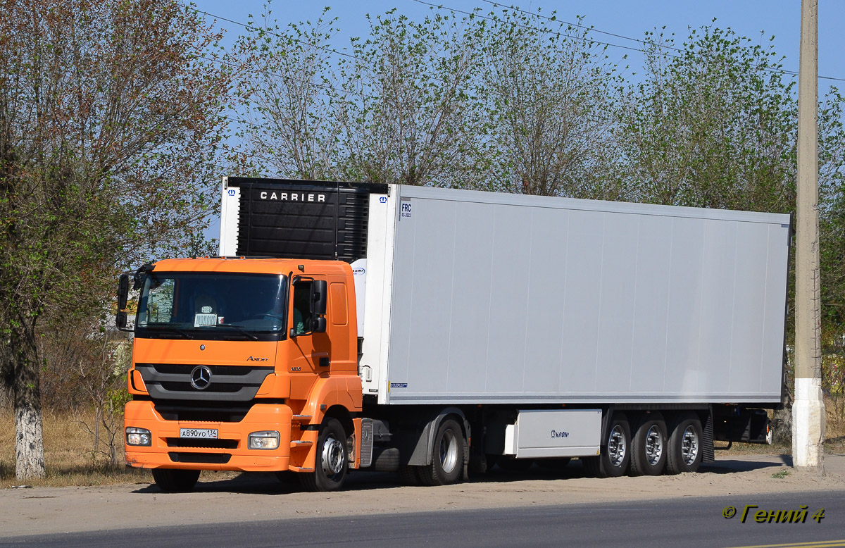 Волгоградская область, № А 890 УО 134 — Mercedes-Benz Axor 1835