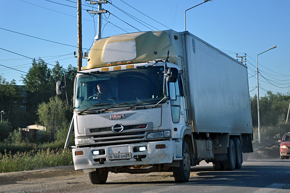 Амурская область, № В 168 ХМ 28 — Hino Profia