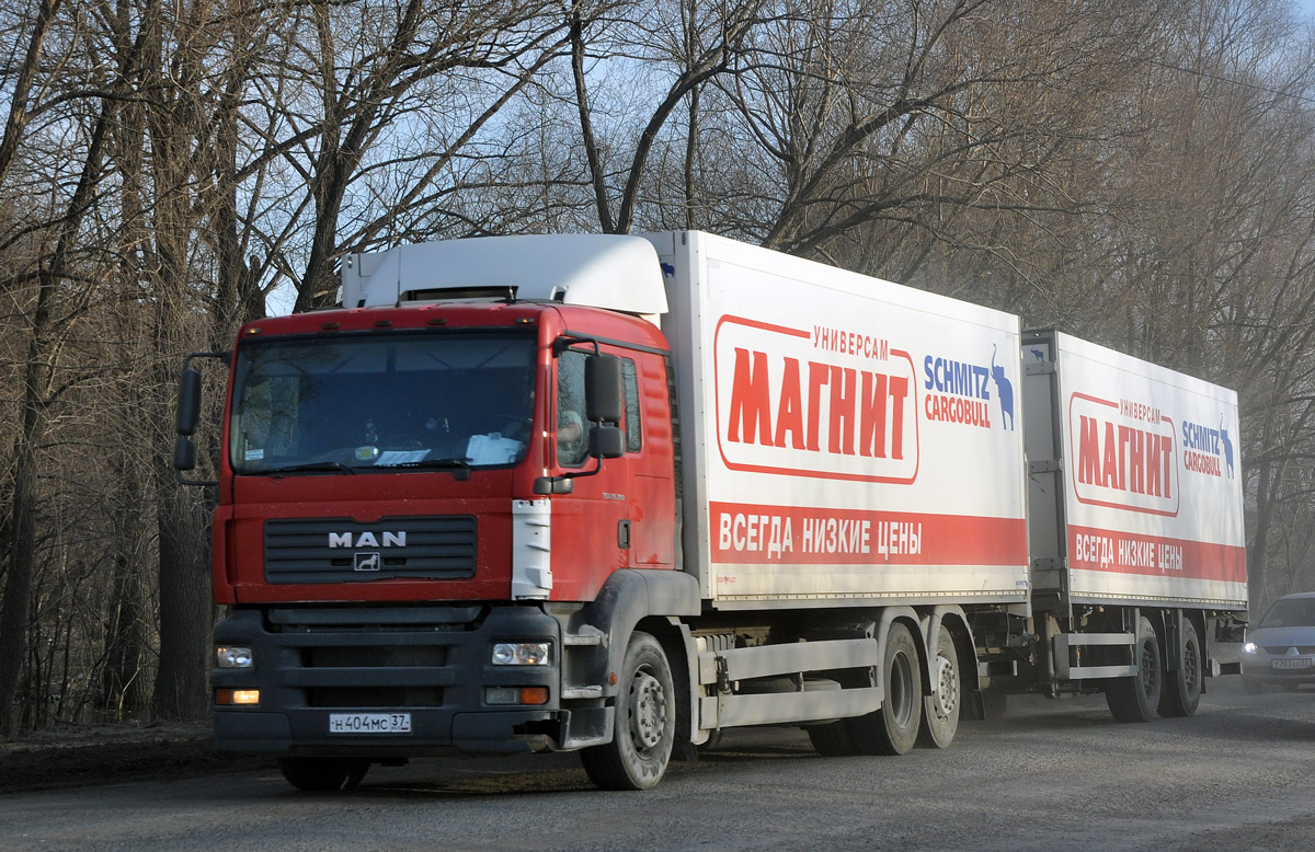 Самарская область, № Н 404 МС 37 — MAN TGA 26.350