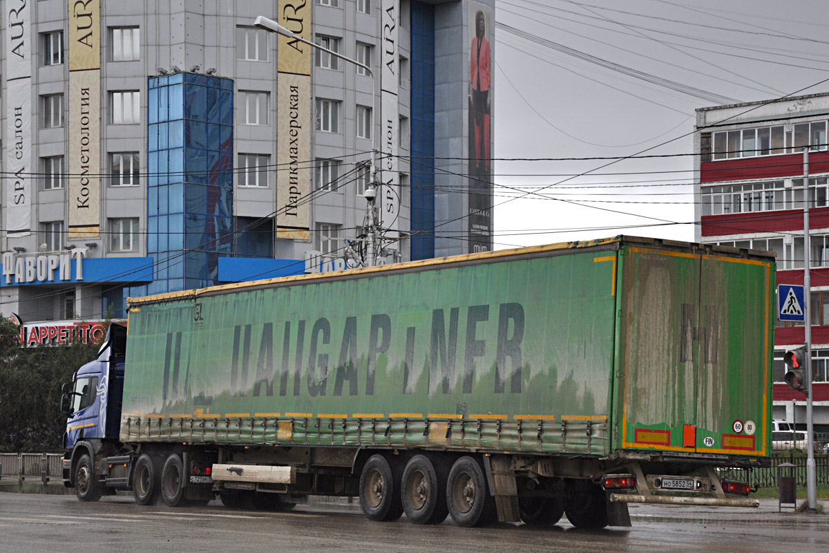 Новосибирская область, № С 725 ВК 154 — Scania ('2011) P420