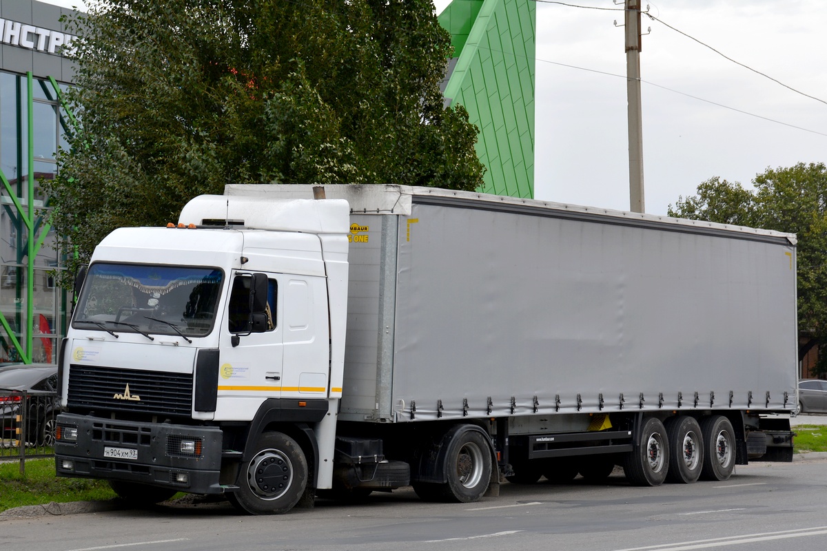 Краснодарский край, № Н 904 ХМ 93 — МАЗ-5440A8