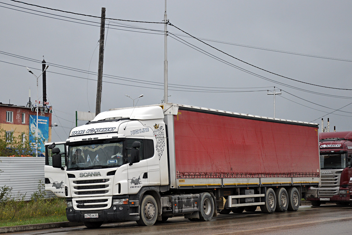 Алтайский край, № Е 795 ХК 22 — Scania ('2009) R440