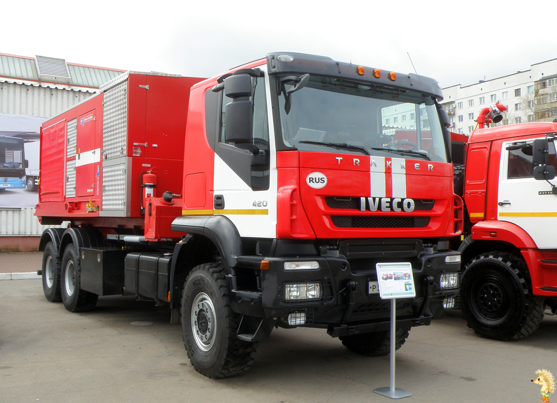 Псковская область, № Р 508 КА 60 — IVECO Trakker ('2007); Нижегородская область — Выставка "Безопасность. Охрана. Спасение — 2016"