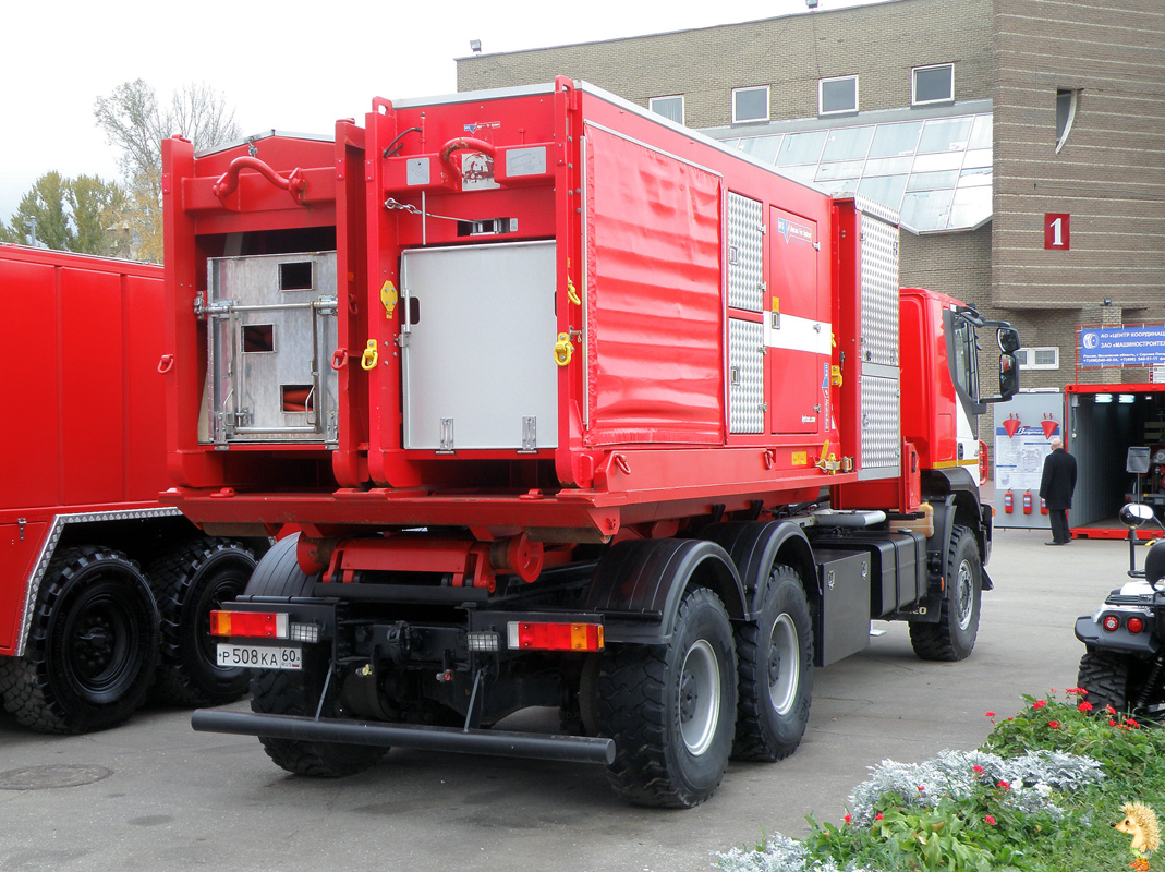 Псковская область, № Р 508 КА 60 — IVECO Trakker ('2007); Нижегородская область — Выставка "Безопасность. Охрана. Спасение — 2016"