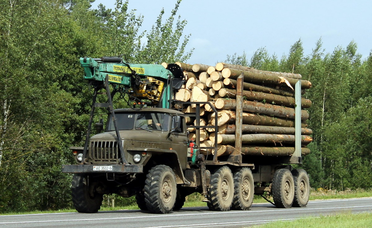 Могилёвская область, № АЕ 3502-6 — Урал-4320 / 5557 (общая модель)