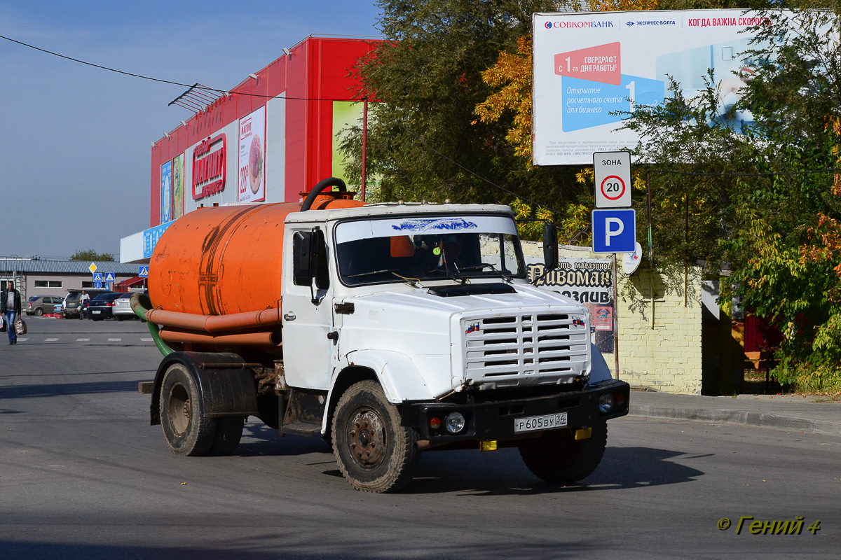 Волгоградская область, № Р 605 ВУ 34 — ЗИЛ-433362