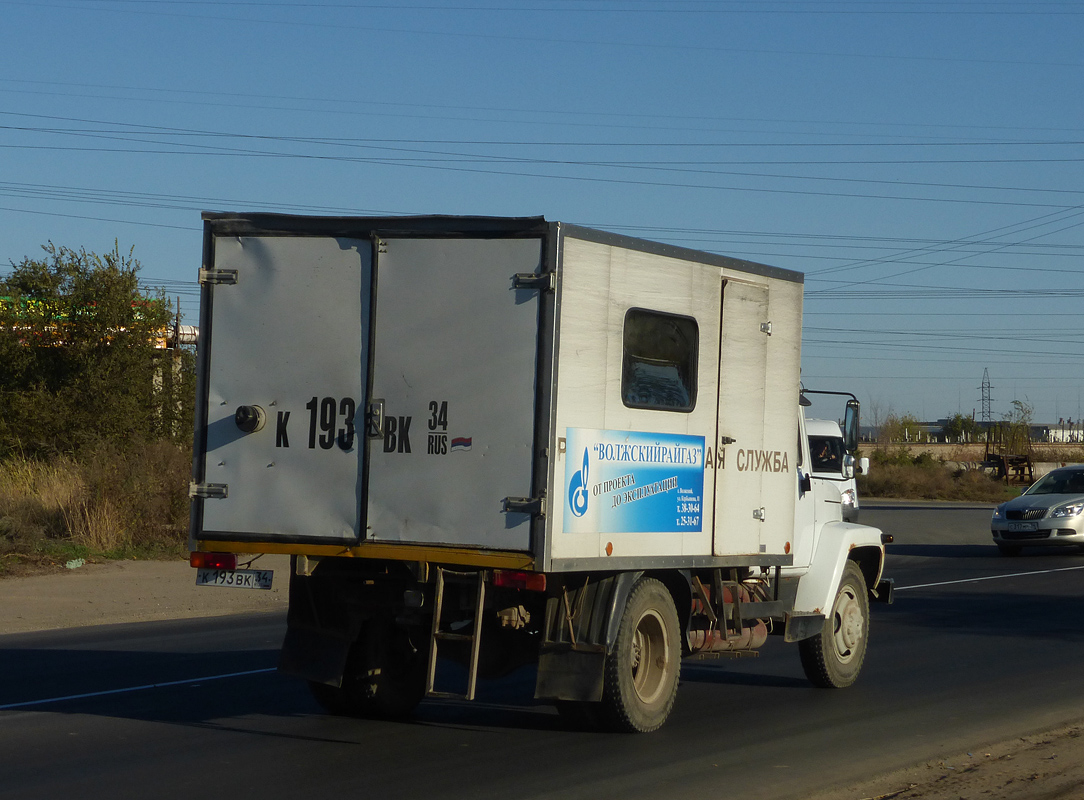 Волгоградская область, № К 193 ВК 34 — ГАЗ-3307