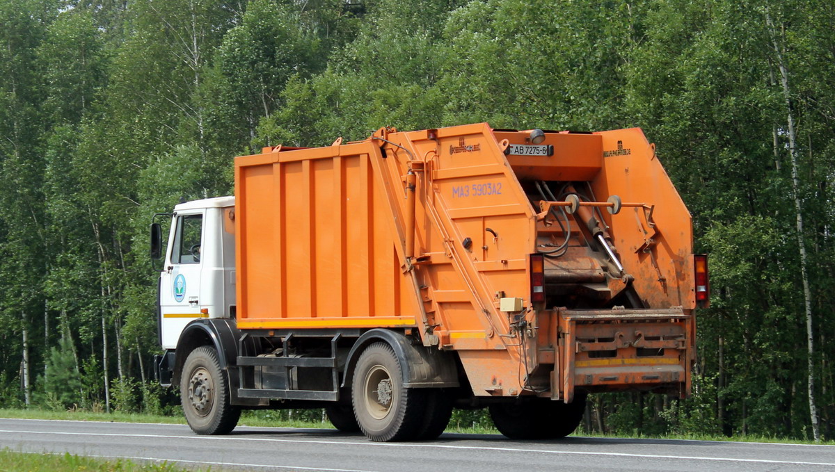 Могилёвская область, № АВ 7275-6 — МАЗ-5337 (общая модель)