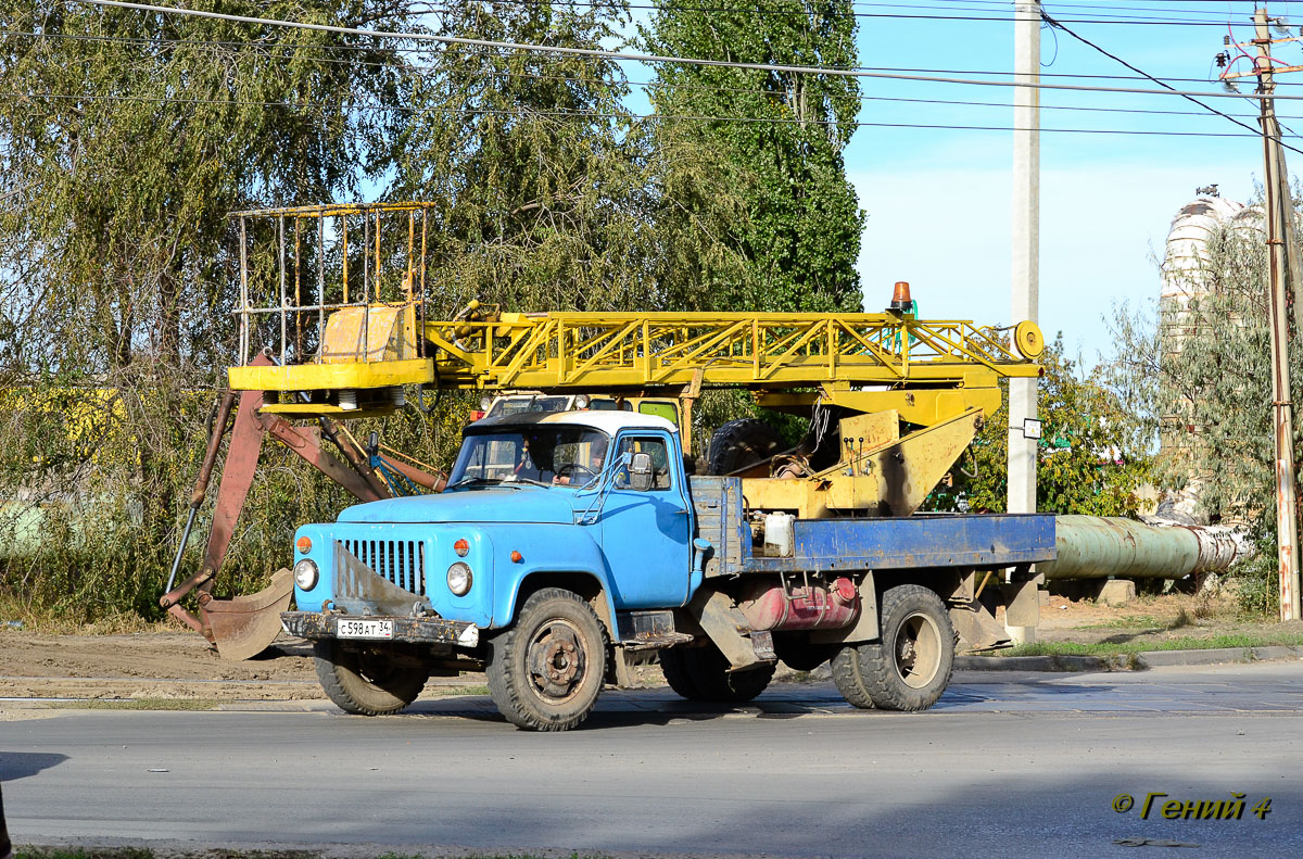 Волгоградская область, № С 598 АТ 34 — ГАЗ-53-12