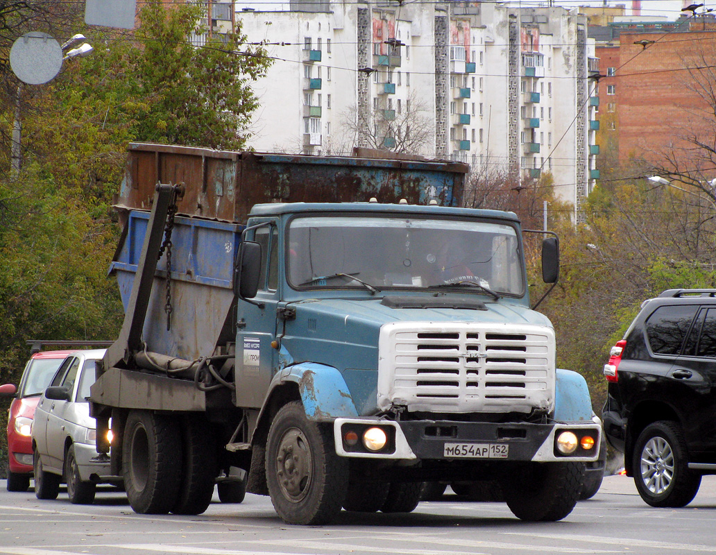 Нижегородская область, № М 654 АР 152 — ЗИЛ-433360