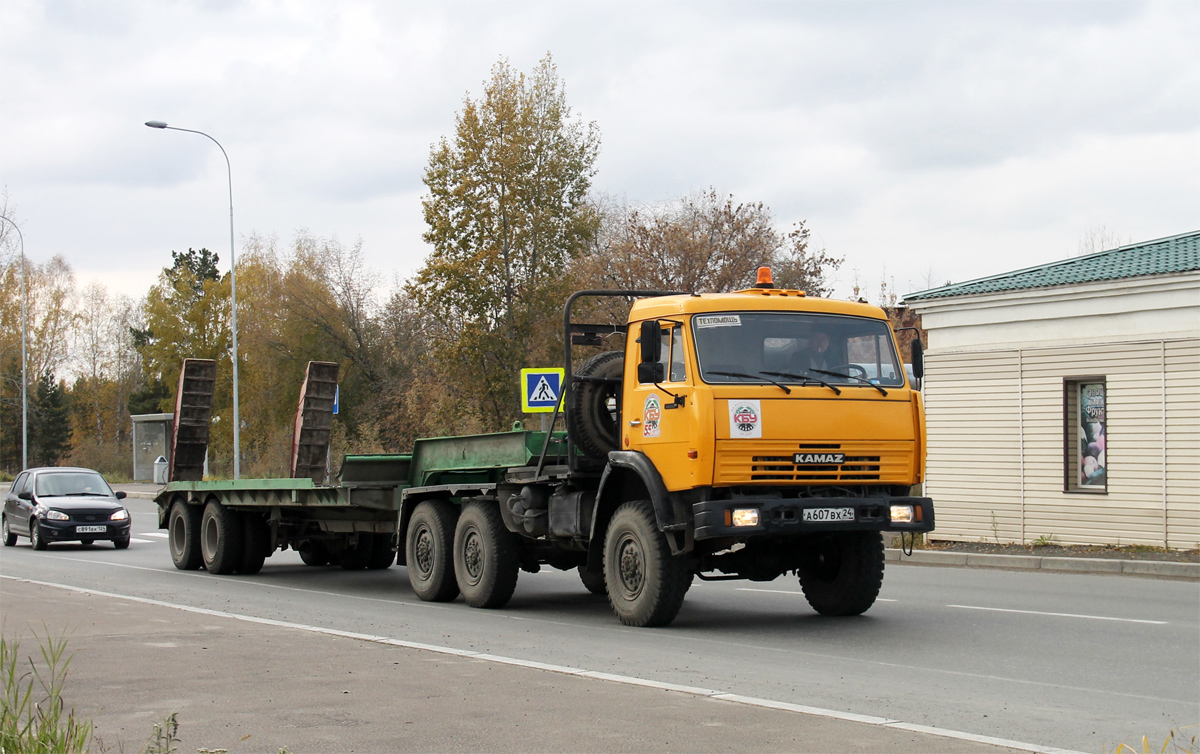 Красноярский край, № А 607 ВХ 24 — КамАЗ-43101