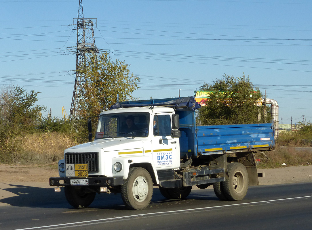 Волгоградская область, № А 440 УР 134 — ГАЗ-3309