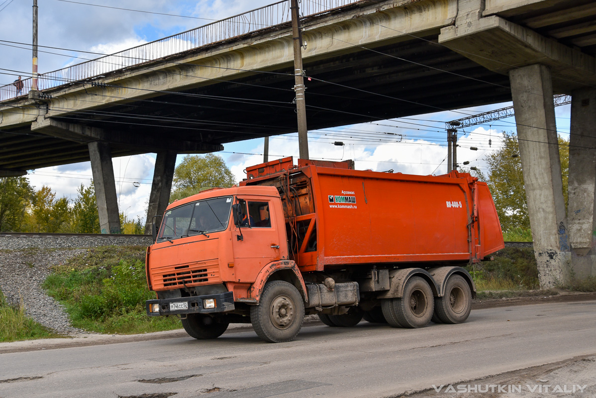 Нижегородская область, № Р 746 СС 52 — КамАЗ-65115 (общая модель)