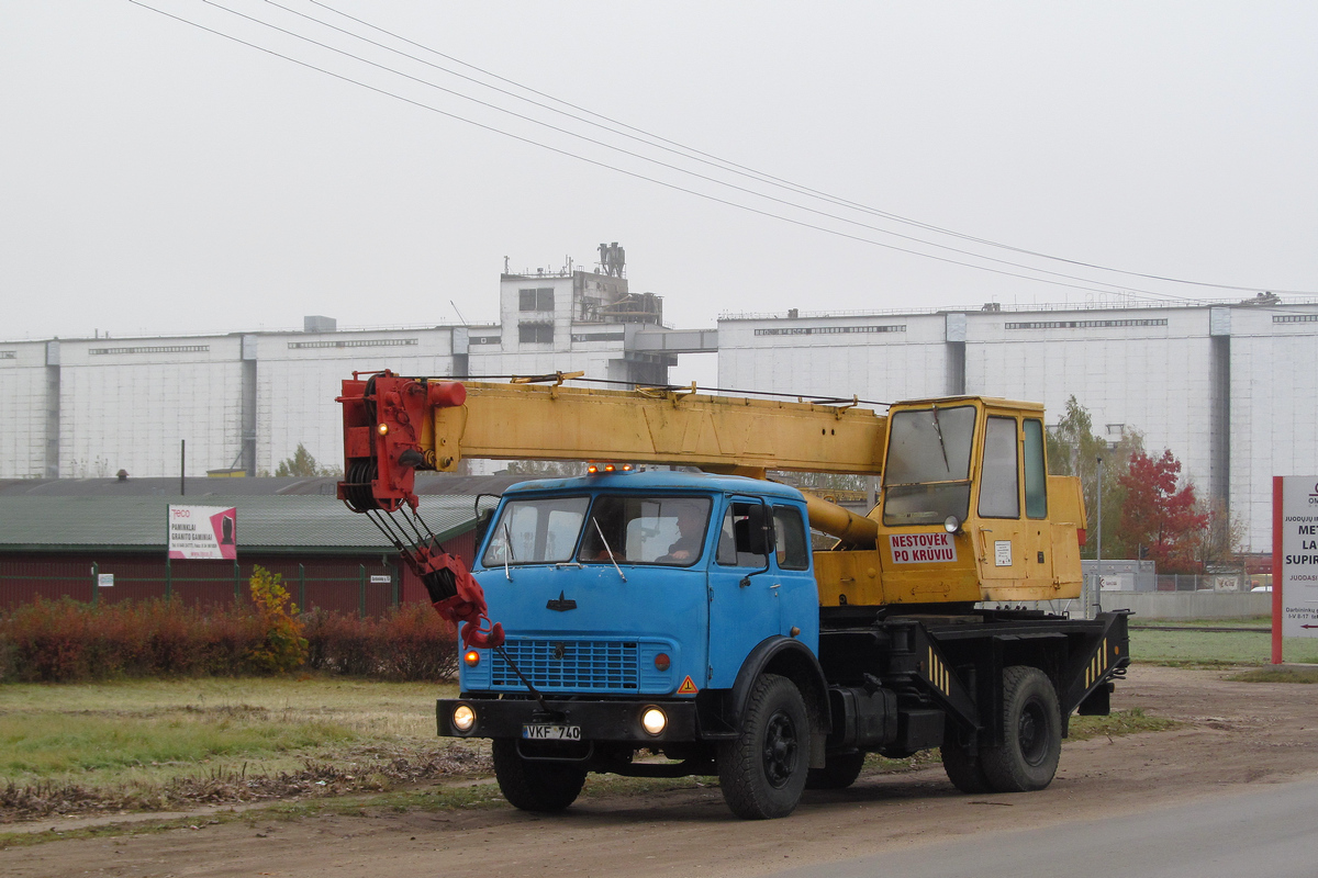 Литва, № VKF 740 — МАЗ-5334