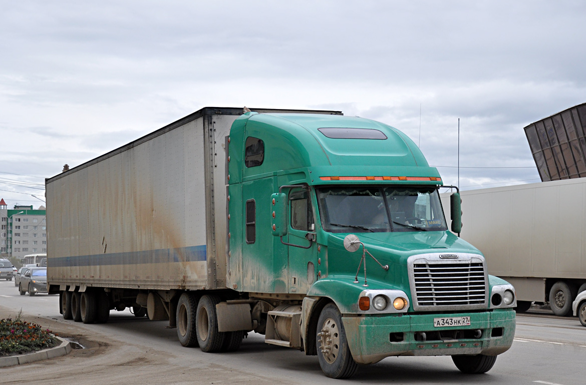 Хабаровский край, № А 343 НК 27 — Freightliner Century Class