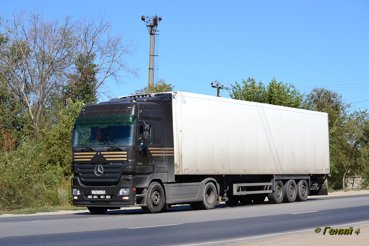 Волгоградская область, № С 147 УС 34 — Mercedes-Benz Actros ('2003) 1844