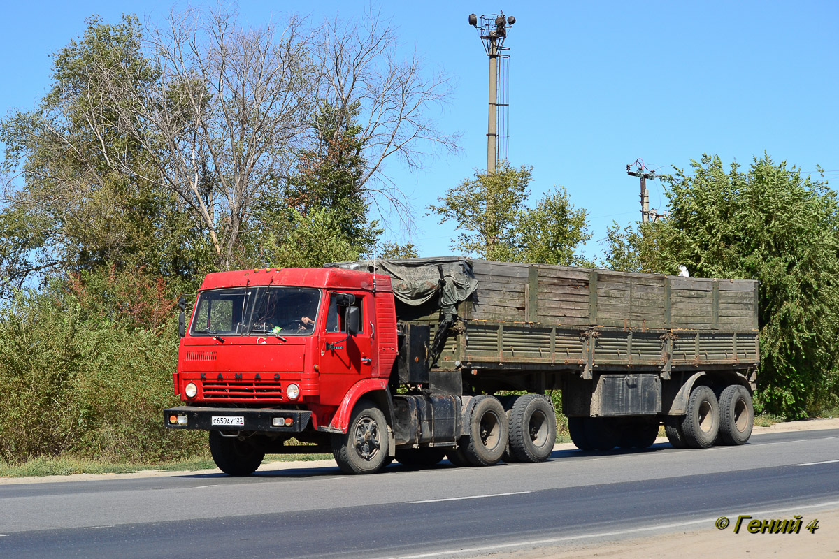 Краснодарский край, № С 659 АУ 123 — КамАЗ-54112