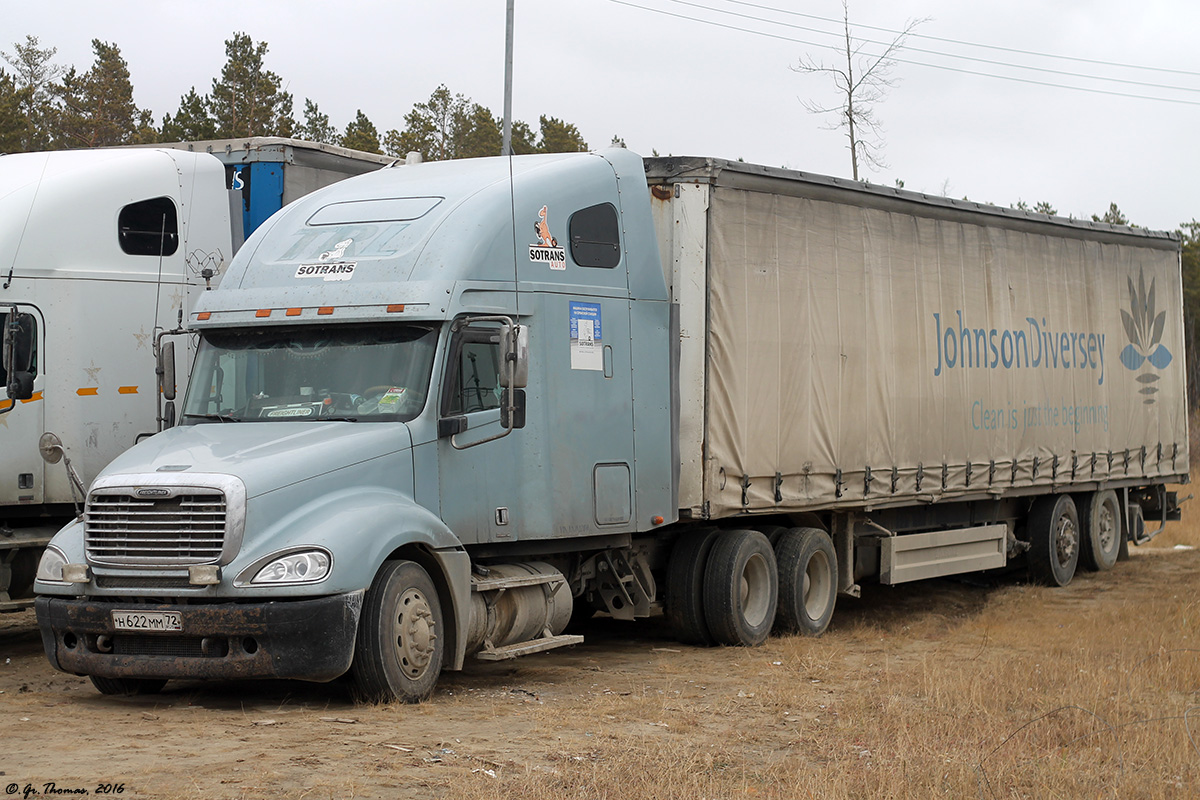 Тюменская область, № Н 622 ММ 72 — Freightliner Columbia