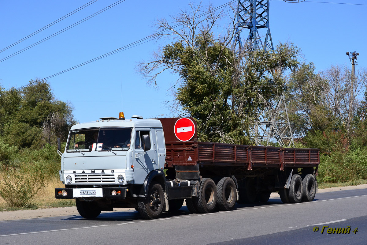 Волгоградская область, № Х 648 КС 34 — КамАЗ-5410