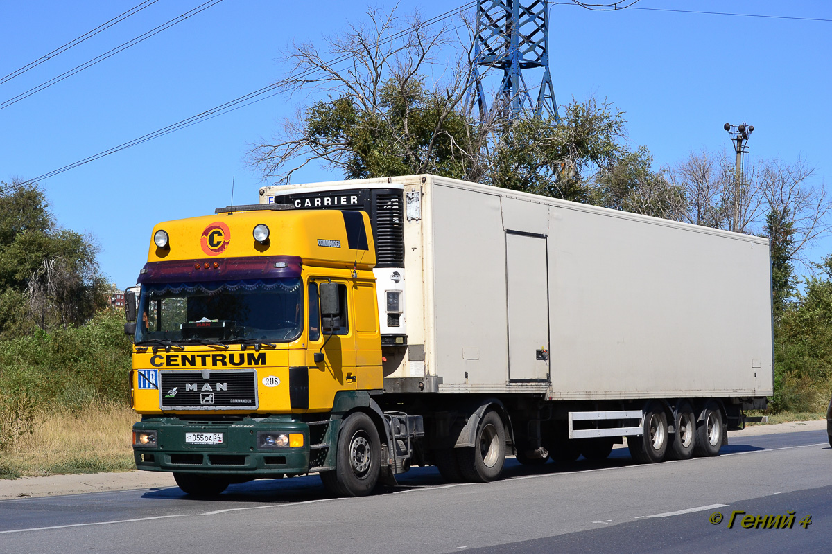 Волгоградская область, № Р 055 ОА 34 — MAN F2000 19.403