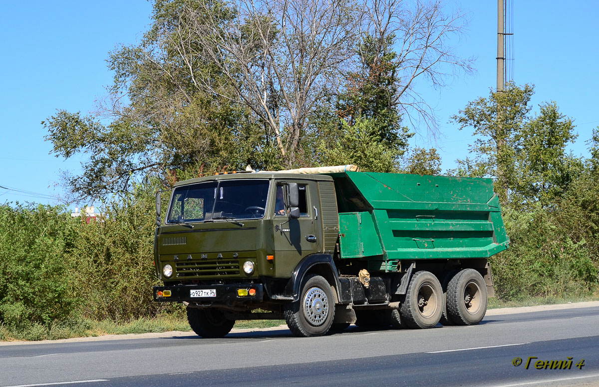 Волгоградская область, № О 927 ТК 34 — КамАЗ-5410