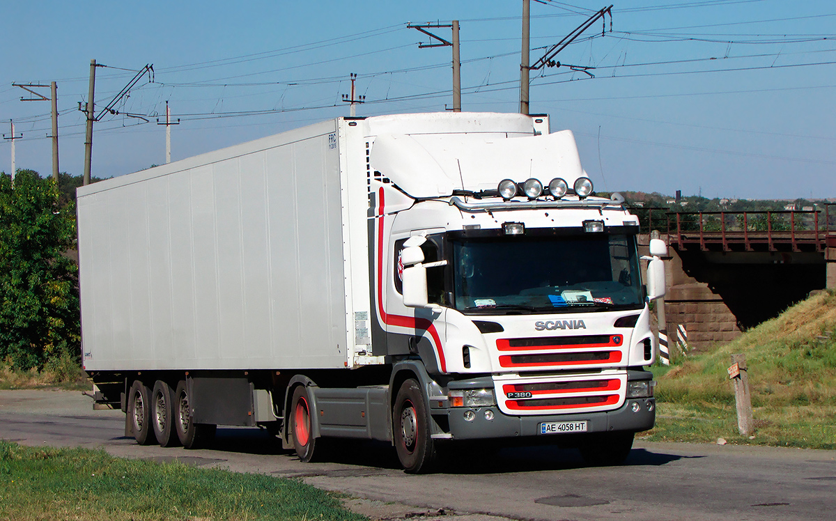 Днепропетровская область, № АЕ 4058 НТ — Scania ('2004) P380